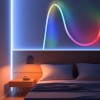 Світлодіодна розумна Неонова LED RGB стрічка 5м із лускатим покриттям і керуванням через застосунок і пульт