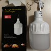 LED Лампа на акумуляторі 60W переносна, підвісна, зарядка від USB