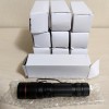 LED ліхтар металевий міцний алюміній із регулюванням променя LED XGFire Black