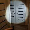 LED ліхтар металевий алюміній із регулюванням променя BL-525 Black