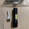 Ліхтар BL-513 СOB LED з боковою лампою на акумуляторі з зумом