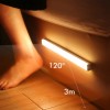 Автономний LED світильник з датчиком руху 20см 13LED Warm на акумуляторі