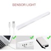 Автономний LED світильник з датчиком руху 20см 13LED White на акумуляторі