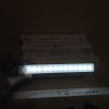 Автономний LED світильник з датчиком руху 20см 13LED White на акумуляторі