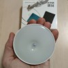 LED світильник з датчиком руху, нічник сенсорний круглий White
