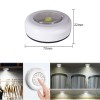 Переносний яскравий  LED світильник Push Light на батарейках AAA